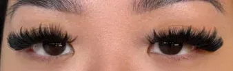 Full and dramatic lash style